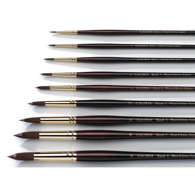 Winsor &amp; Newton Galeria Round Long Handle Brush