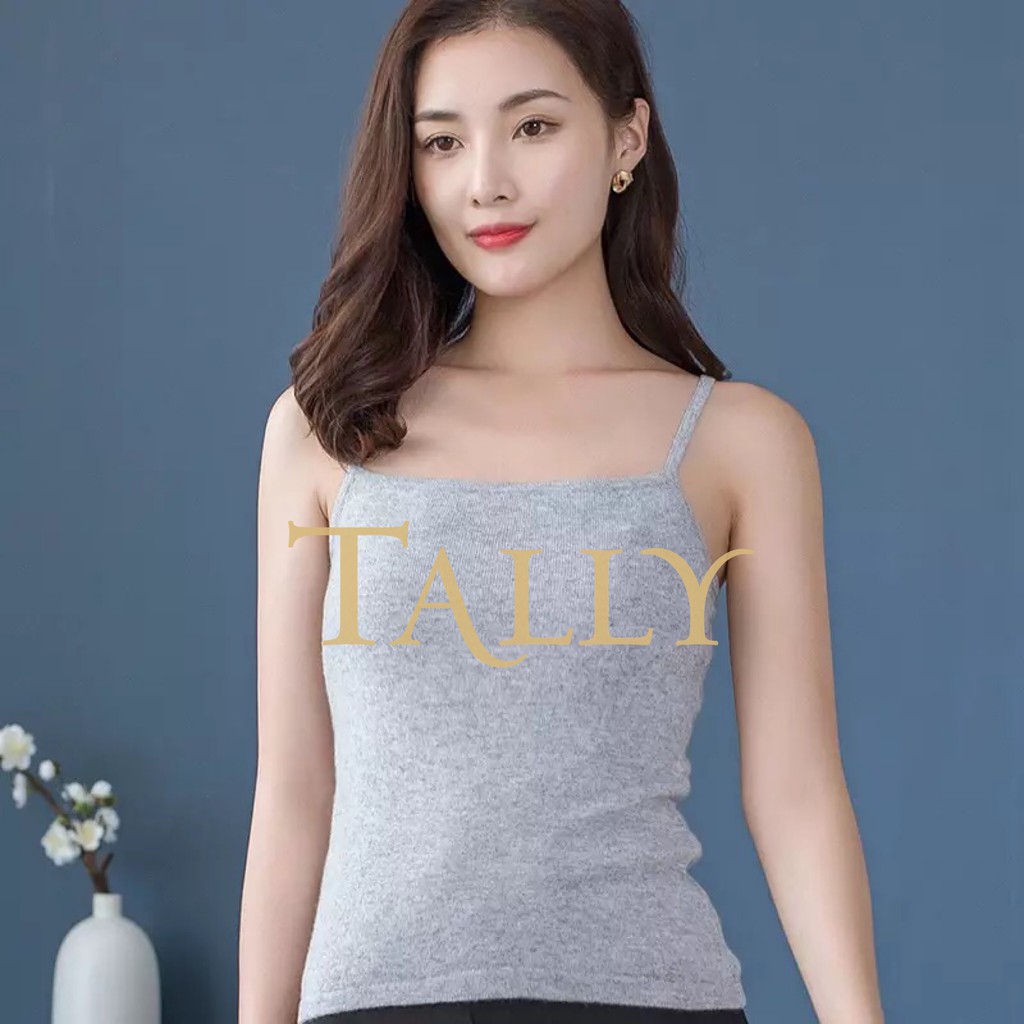 Tally 2005 Singlet Tank Top Wanita Bahan Super Lembut Bahan Viscose