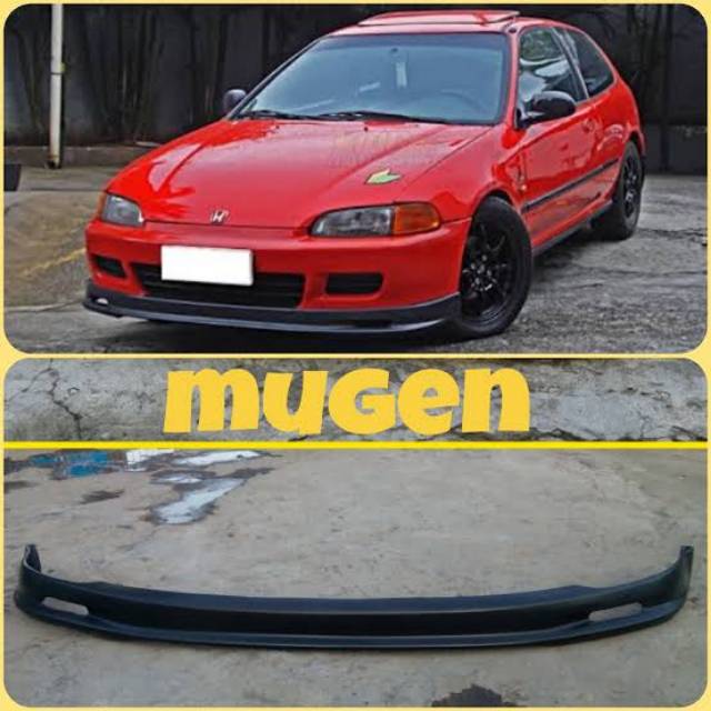 front lips bumper honda genio