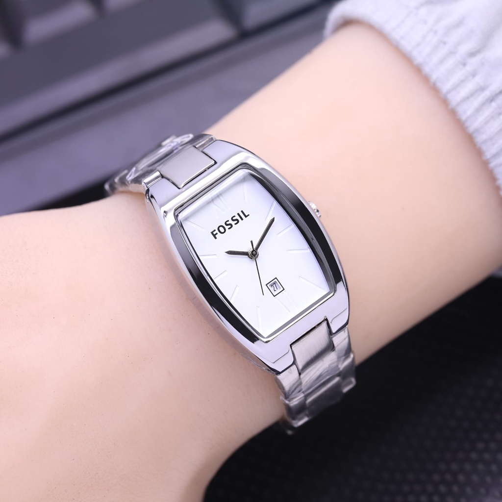 Grosiran Jam Tangan Wanita 9026TL Analog Strap Stainless Steel Free Box Jam Tangan dan Baterai Cadangan