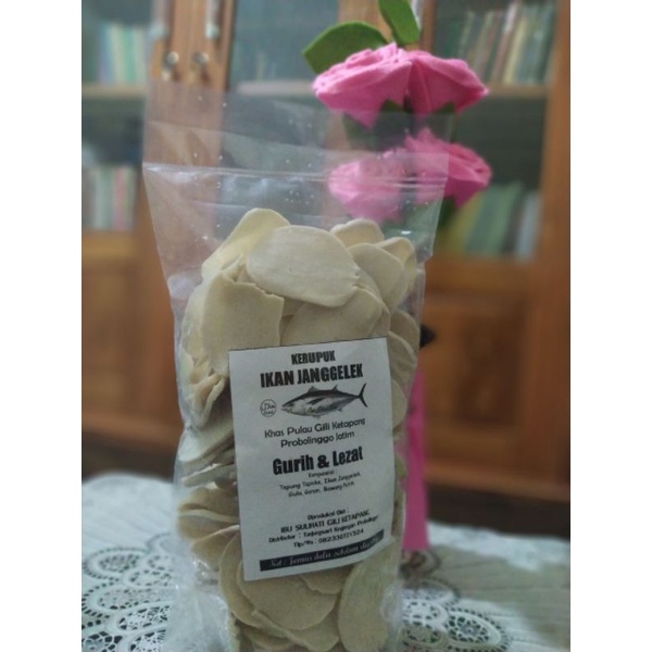 

( Grosir 14.500/500pcs ) Kerupuk ikan jenggelek. Kirim Cargo