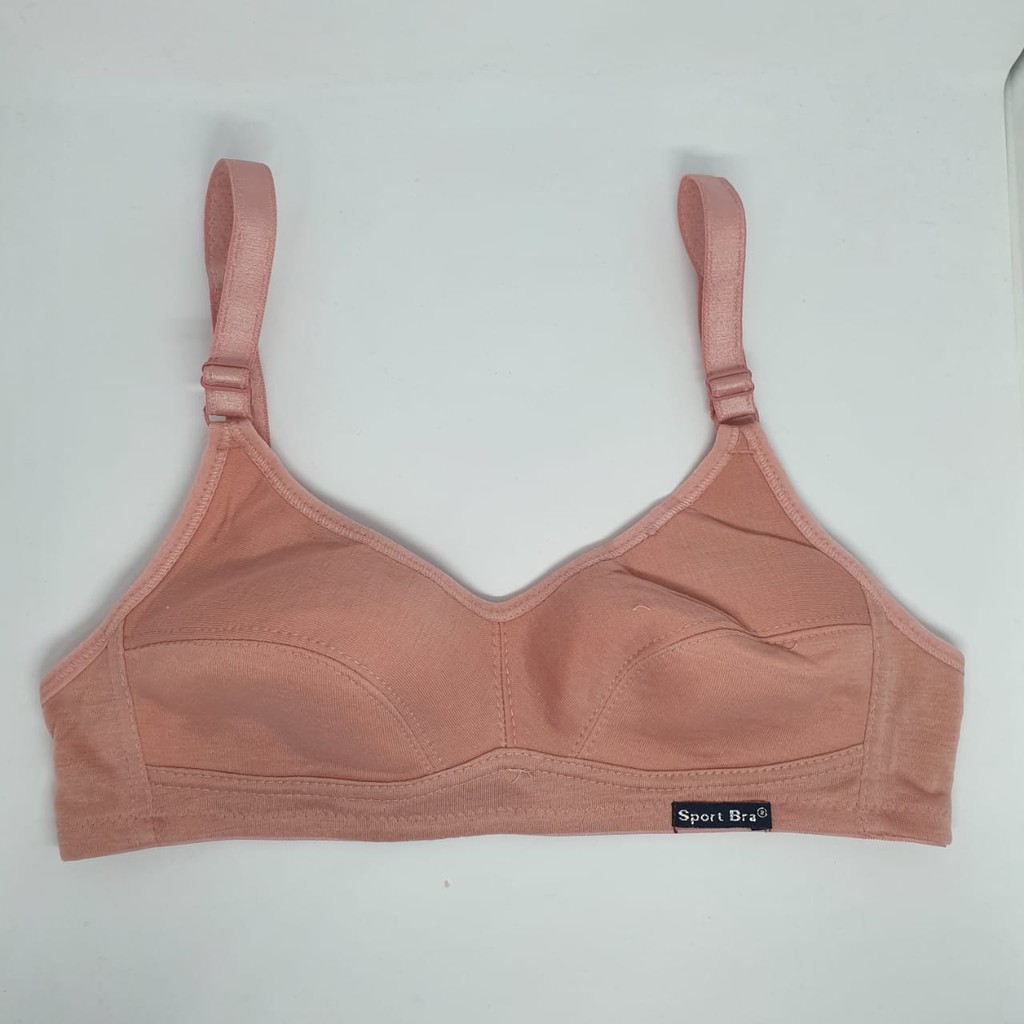 40-42 Sport Bra hanna Bh Tanpa Kawat Tanpa Busa Pakaian Dalam Wanita Jumbo Bra Big Size Bh Wanita