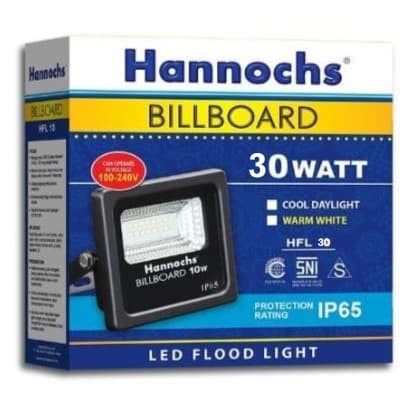 Lampu Sorot Tembak Hannochs Billboard 30W LED Bergaransi