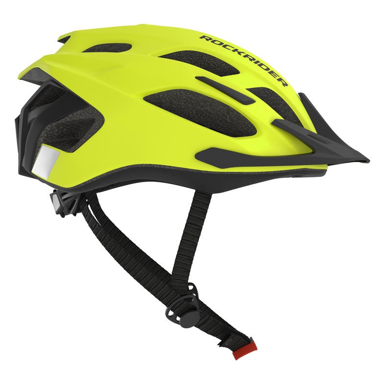 ROCKRIDER ST500 Helm Sepeda Gunung MTB - Kuning