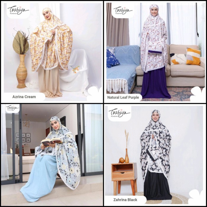 MUKENA TAZBIYA MOTIF/POLOS RENDA