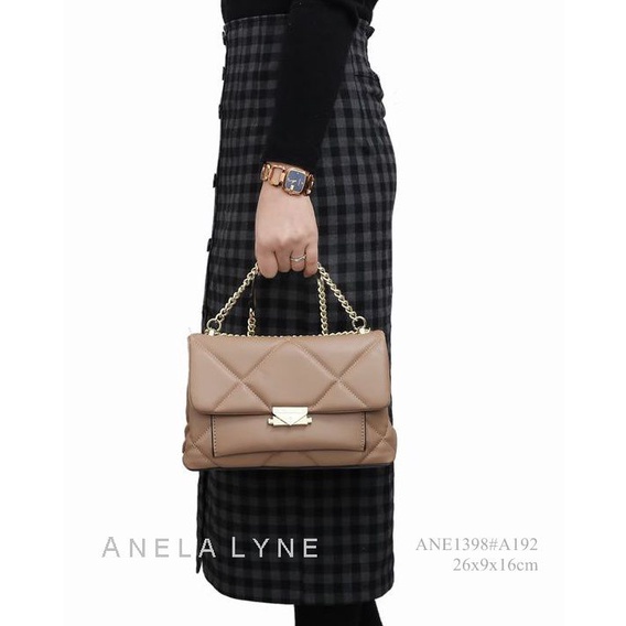 ANELA LYNE SLING BAG WITH CHAIN STRAPS ANISIA 1398#A192 ORIGINAL