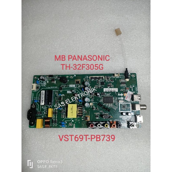 MB MOTHERBOARD MAINBOARD MESIN TV LED PANASONIC TH-32F305G TH-32F305 G TP.VST69T.PB739