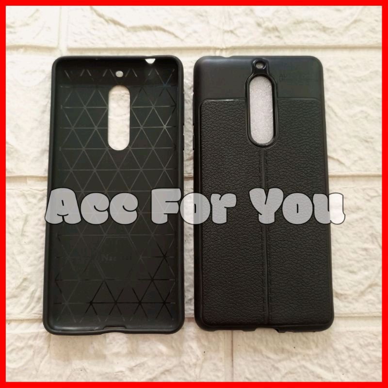 Soft Case Nokia 5 Softcase AutoFocus Carbon Softcase Autofokus Casing Cover Jelly Case Silikon Pelin