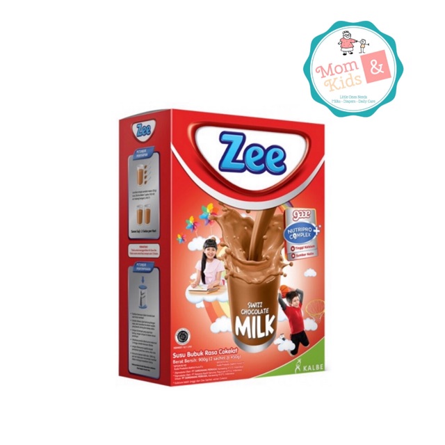 Zee Regular Vanila Twist Milk &amp; Swiss Chocolate Milk 900 gram