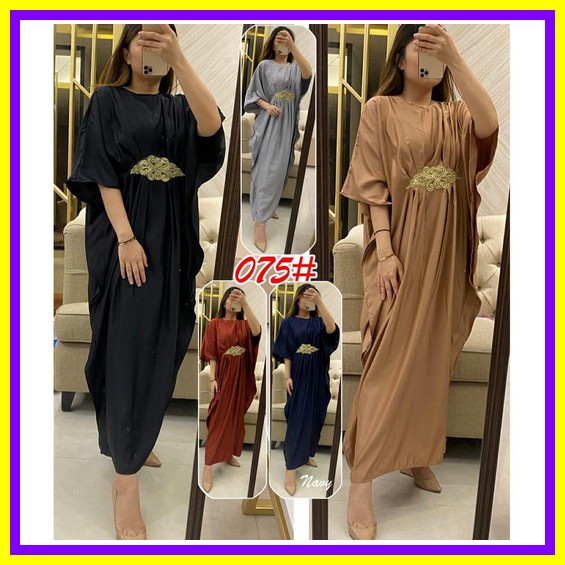 Dress Kaftan Jakarta Wanita Full Payet Handmade Free Turban Kaftan Premium Modern Mewah Dan Elegan O