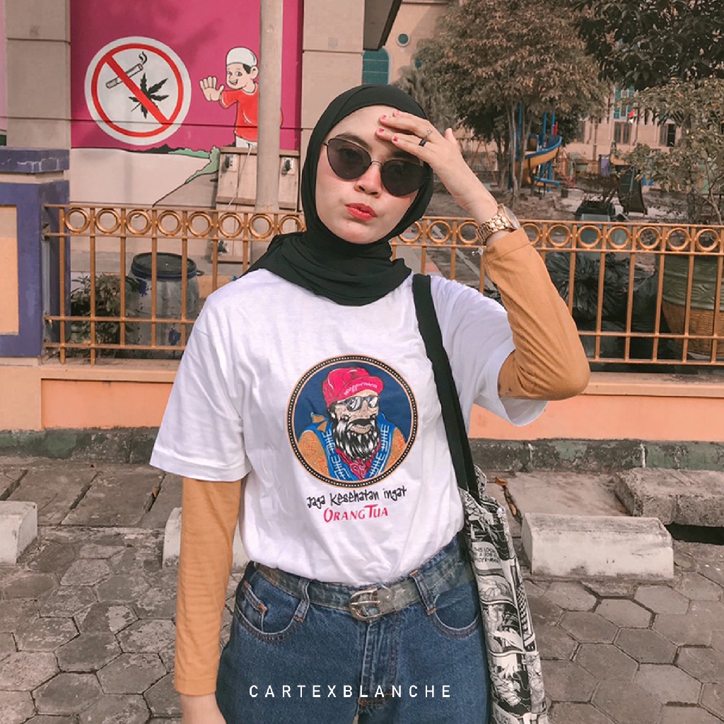  KAOS  MEME PLESETAN ORANG  TUA  PRIA DAN WANITA S XL Shopee 