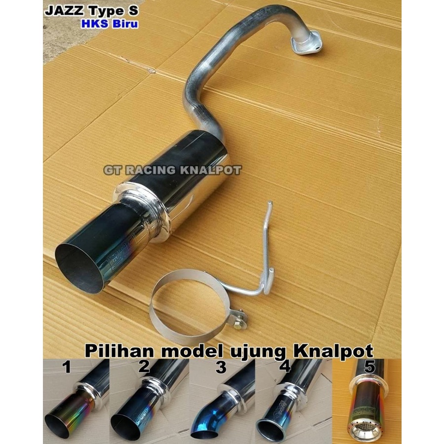 Knalpot Racing Mobil Honda Jazz RS GE8 - Jazz S - Freed - Jazz gk5