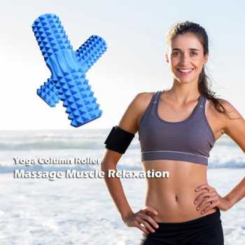 Foam Roller Yoga Balok Ring Roller Alat bantu Yoga Hollow Column Foam Gym Exercise