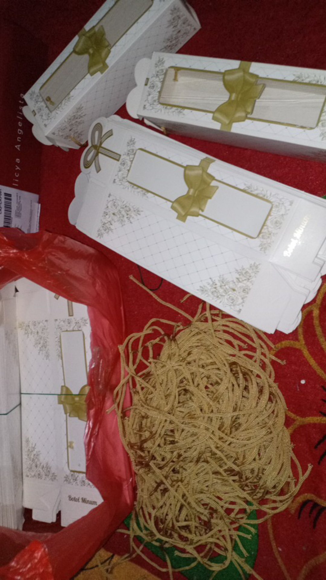 Box Souvenir Botol Tumbler 420 Ml || Size 21*6*6 Cm