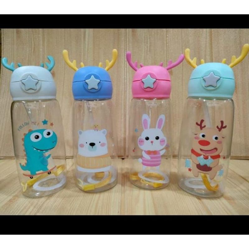 Botol minum anak rusa// botol Rusa//Botol minum kekinian