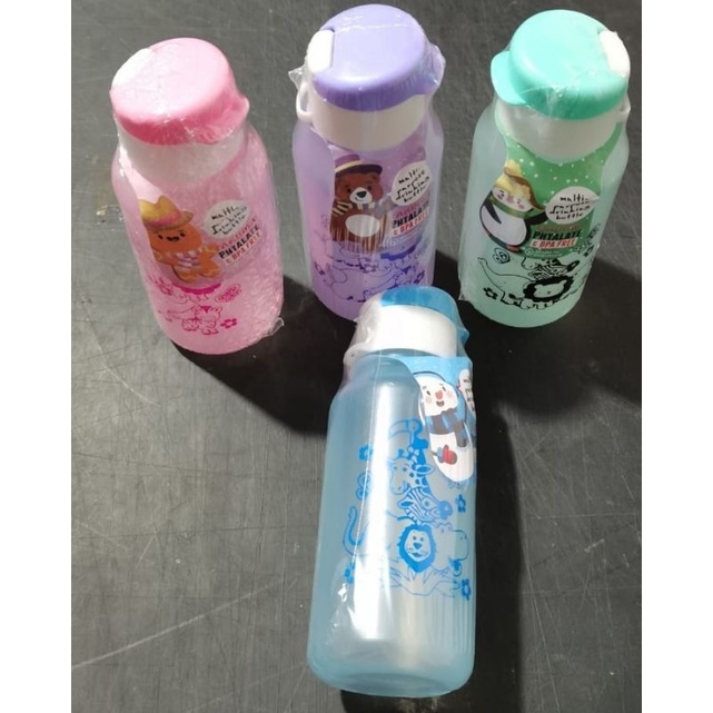 botol minum fliptop / souvenir ulang tahun 350ml