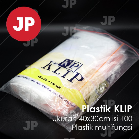 Plastik Klip Uk 30x40 isi 100