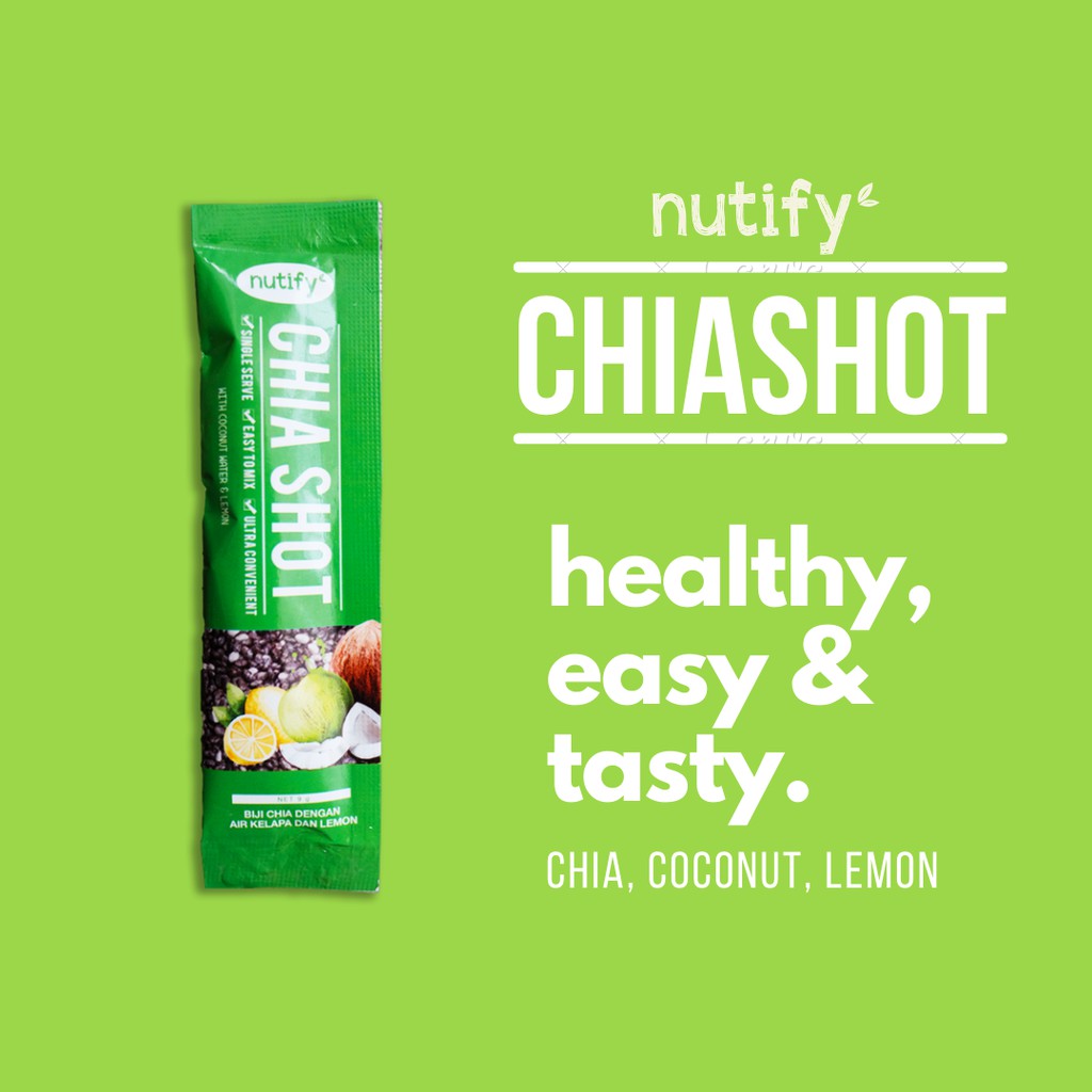 

Nutify Chiashot Coconut and Lemon