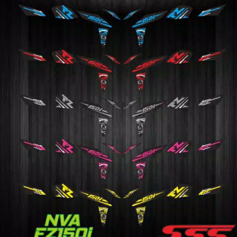 striping variasi NEW VIXION ADVANCE 2016 - 2017