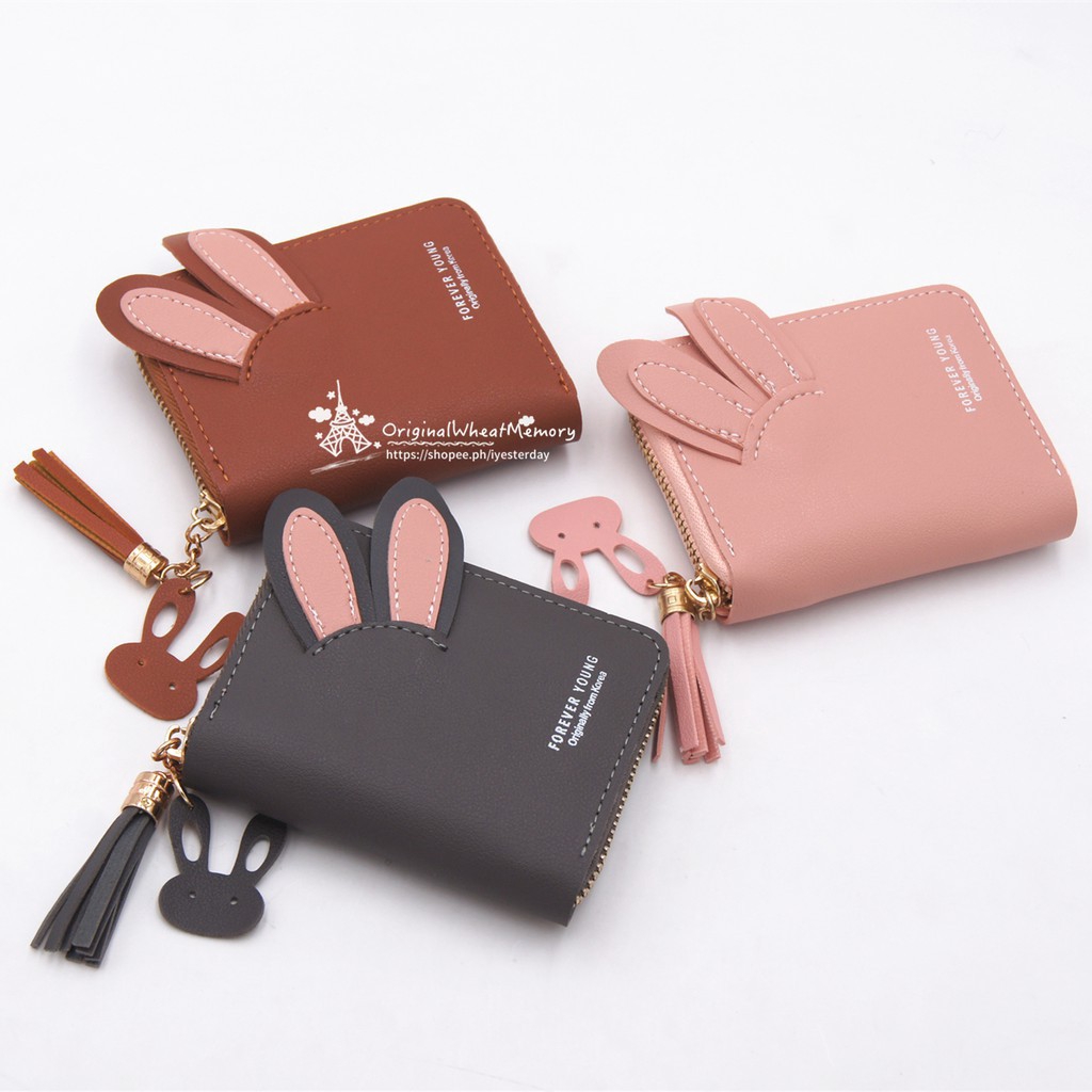 (COD) DOMPET LIPAT WANITA DOMPET UANG KOIN KOREAN WOMEN FASHION WALLET