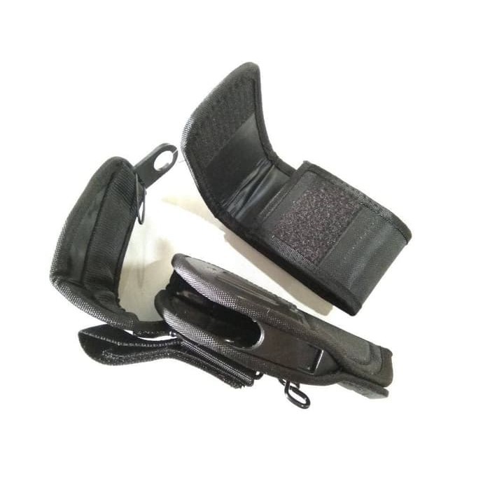 RPM  [BAYAR DITEMPAT] Holster Tutup Universal l Holster Magasen Hitam l Holster Kanvas