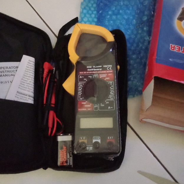 Digital Clamp Multimeter Tang Ampere
