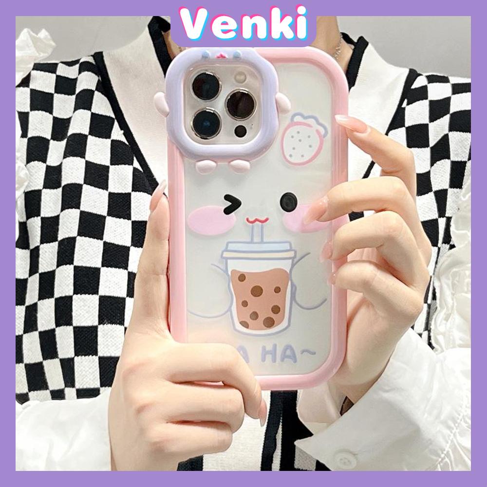 iPhone Case Silicone Soft Case Clear Case Airbag Shockproof Protection Camera Shiny Hand Feel Cartoon Cute Compatible For iPhone 11 Pro Max 13 Pro Max 12 Pro Max 7Plus xr XS Max