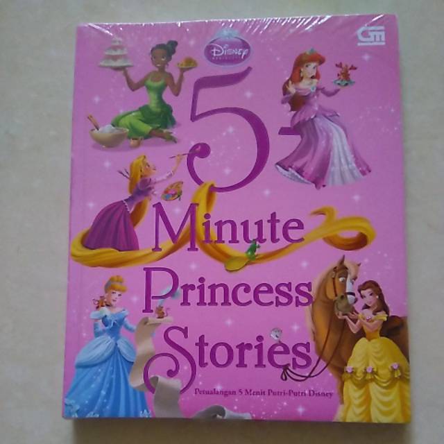 Buku anak 5 minutes princess stories