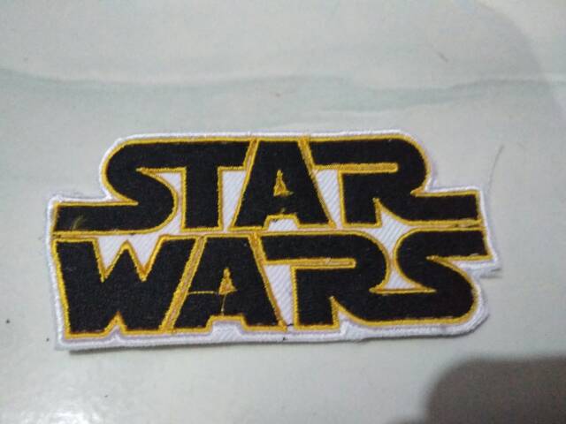 Emblem patch bordir star wars