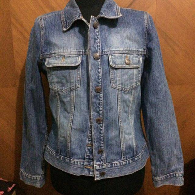 Old navy jacket blue jeans