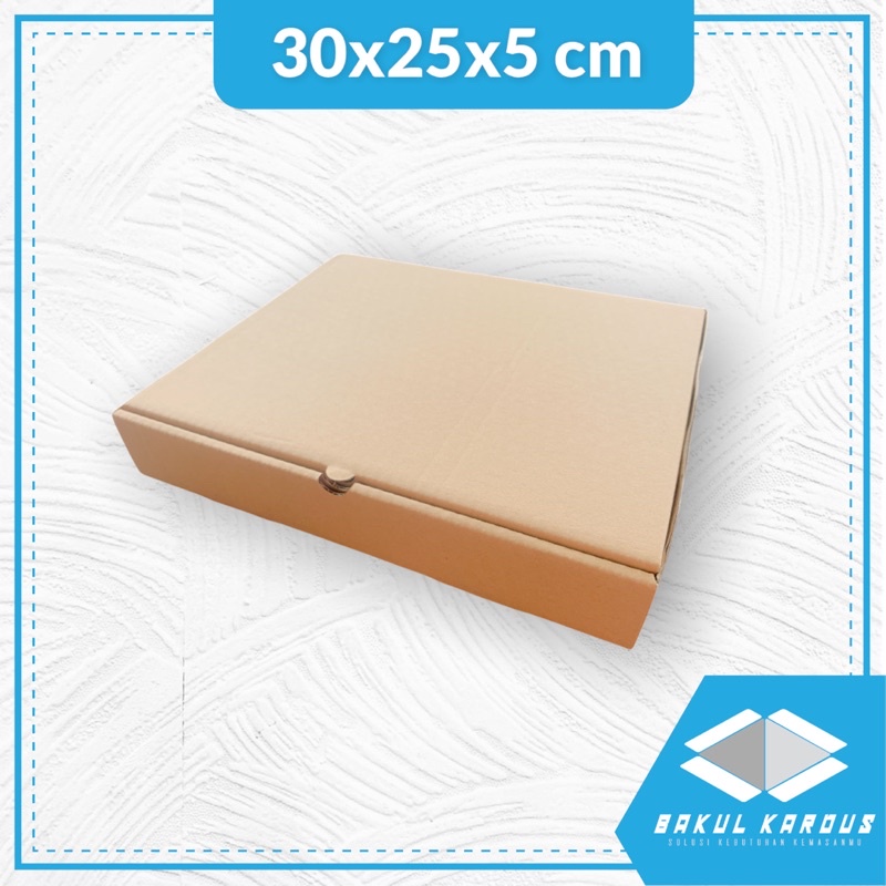 

kardus packing kardus pizza box hampers 30x25x5 cm
