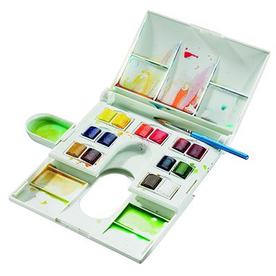 Winsor &amp; Newton - Cotman watercolours compact set 14 Half pans