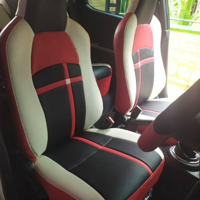 (REAL PICT)SARUNG JOK MOBIL BRIO 2018-2020(Vareasi Rembang)