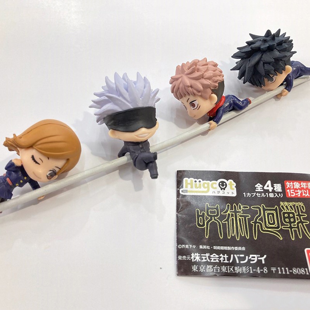 Needway  for Gift Action Figure 6pcs/lot Yuji Itadori Jujutsu Kaisen Fushiguro Megumi Anime Figure Toys Gojo Satoru Kugisaki Nobara Modle Toys