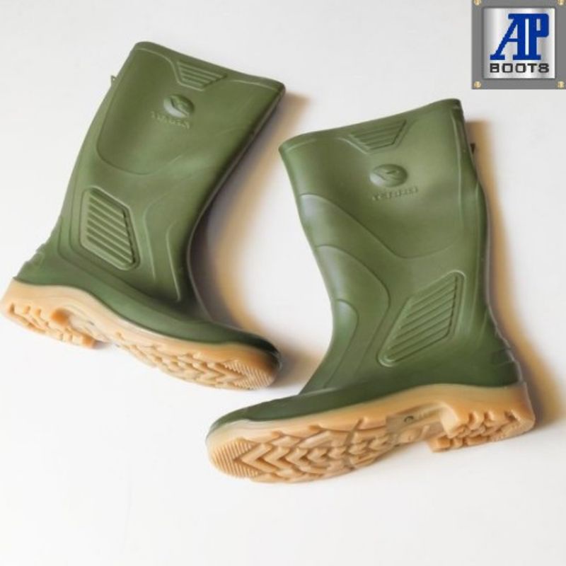 AP boots Terra tinggi eco 3 warna hijau/sepatu boots sefty pria Terra