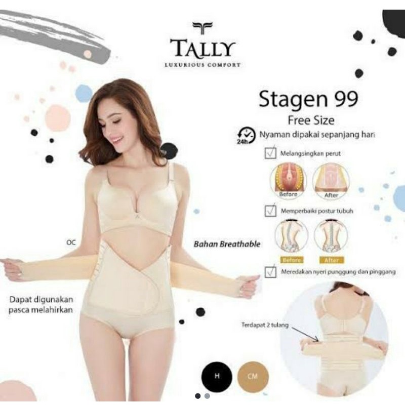 Stagen Tally 99 Korset Tally 99 Stagen Ibu Melahirkan Stagen Pelangsing