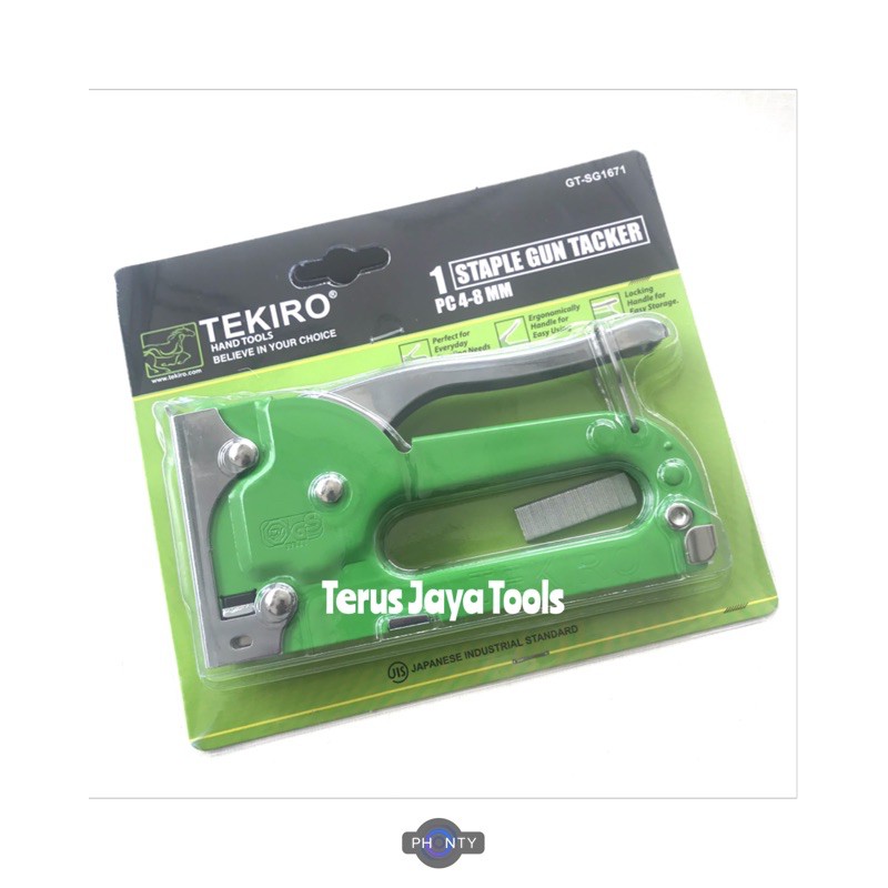 

Tekiro Staples Tembak - Staples Gun Tacker 4 - 8mm