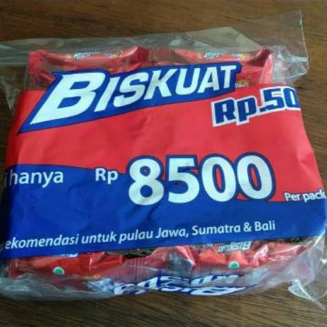 

Biskuat Cokelat / Original (10g x 20pcs)