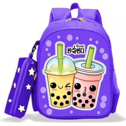 Tas Ransel Boba - Tas anak sekolah - Tas Ransel Anak - BOBA TWIN