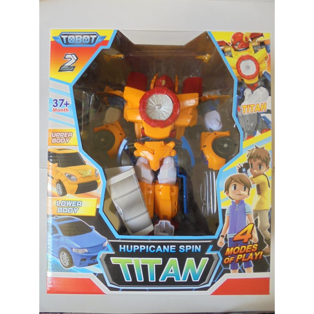 MAINAN TOBOT TITAN 2 IN 1 JUMBO HURRICANE SPIN