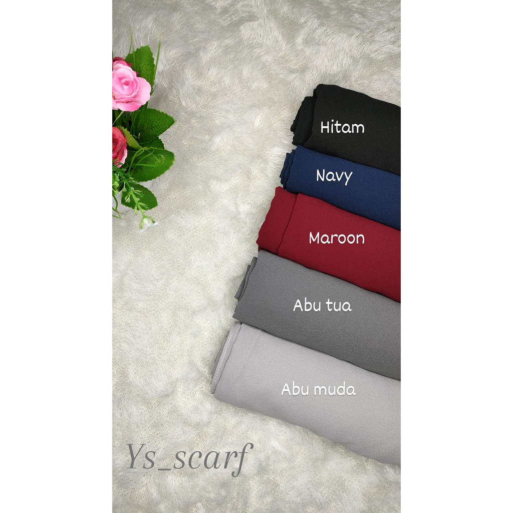 PASHMINA SQUARE ORIGINAL ( ANTI TEMBEM ) / PASHMINA SEGITIGA-5