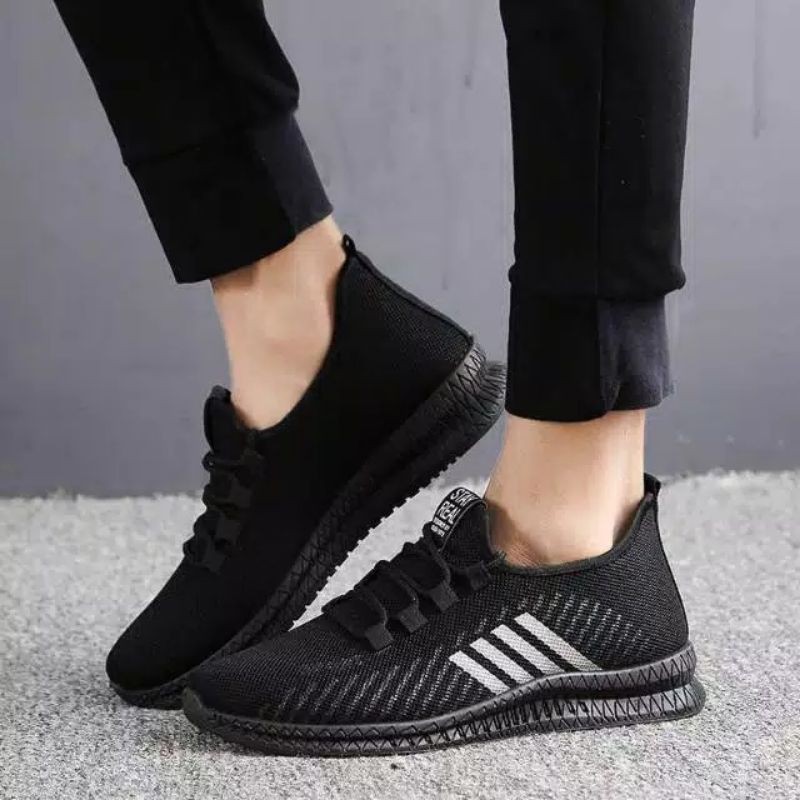 Medan Termurah KD009 Sepatu import Sneaker korean pria import sepatu pria import