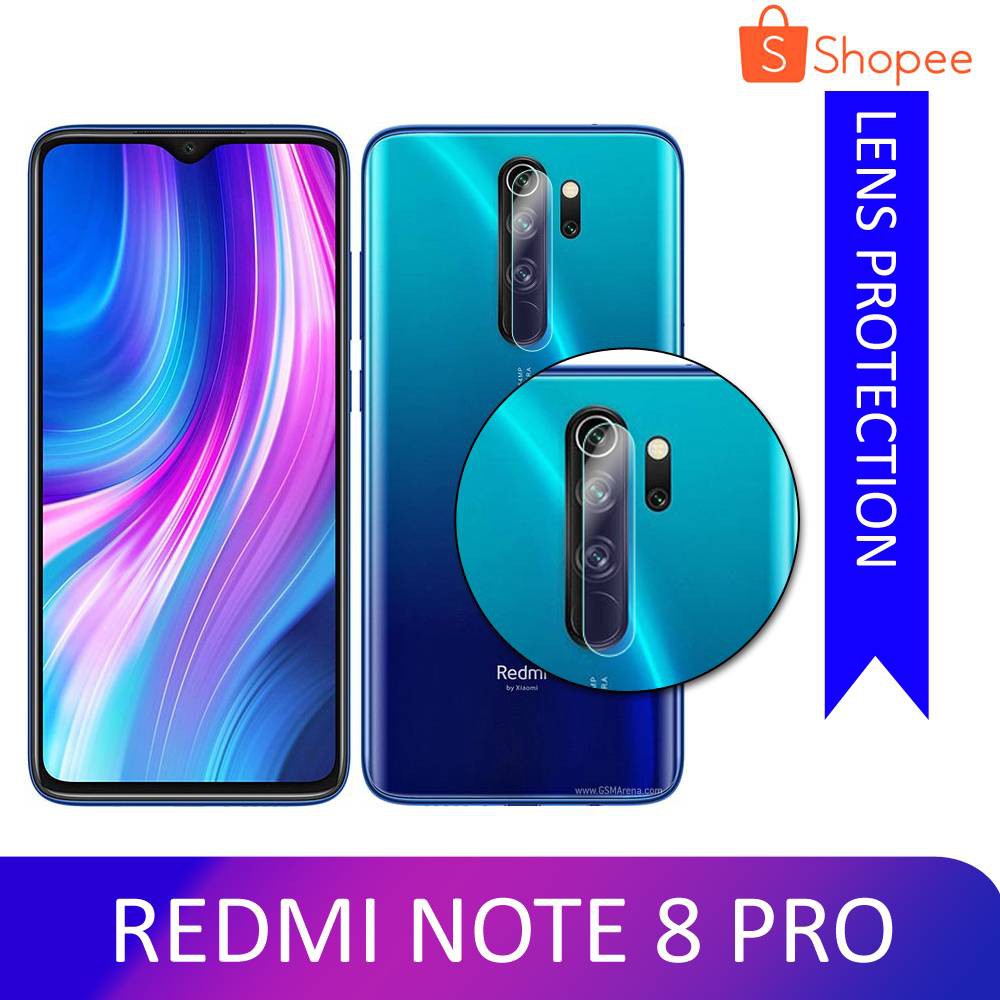 Tempered Glass Kamera XIAOMI Redmi Note 8 Pro Pelindung Kamera Bahan kaca