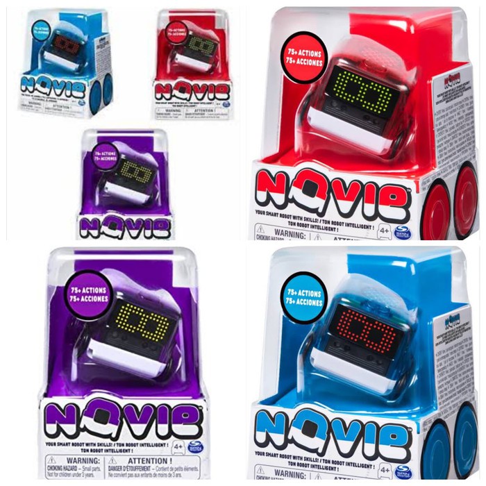 Mainan Anak Robot Interactive Novie Bot Spin Master