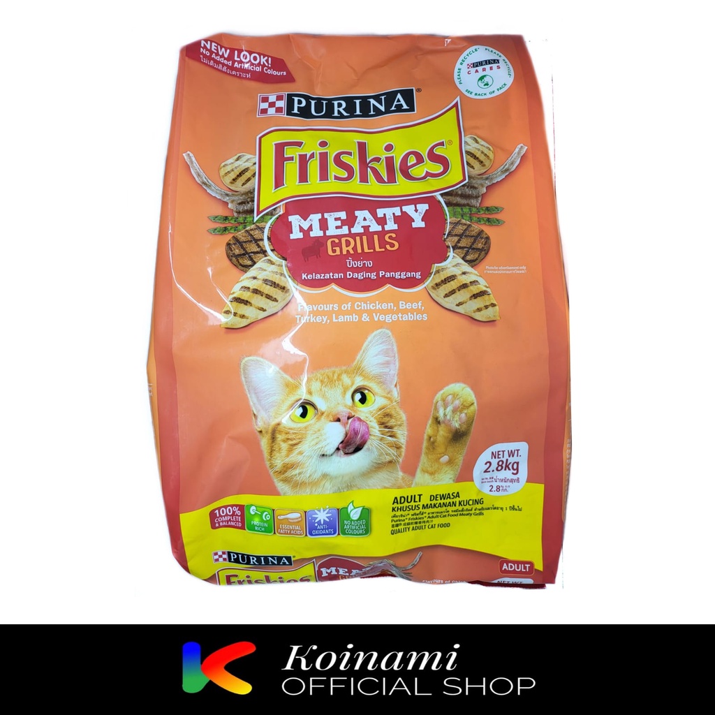 FRISKIES MEATY GRILLS 2.8 kg / makanan kucing