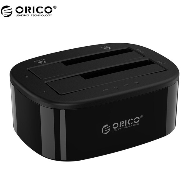 ORICO 6228US3-C 2.5/3.5 inch USB3.0 Hardisk Clone Dual bay HDD &amp; SSD