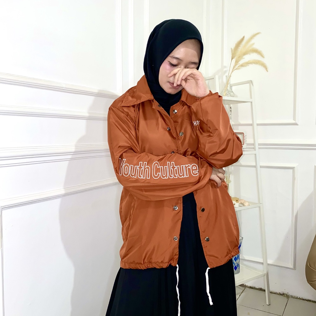 YOUTH CULTURE Coach Jacket holyrider BORDIR MUSTRAD II Jaket Coach model winbacker