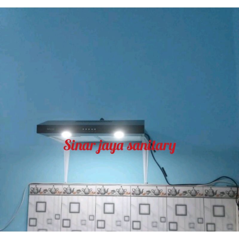 Cooker hood rinnai RH-126 B &quot; ORIGINAL &quot; / Penghisap asap kompor rinnai / Cooler hood tanpa selang pembuangan / Exhost kompor rinnai RH 126 B