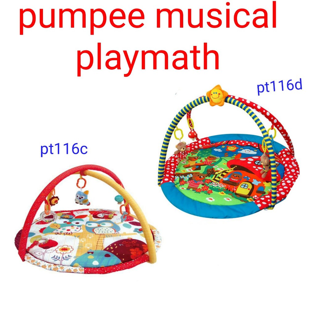 Pumpee Play mat with Music Alas Tidur Bayi