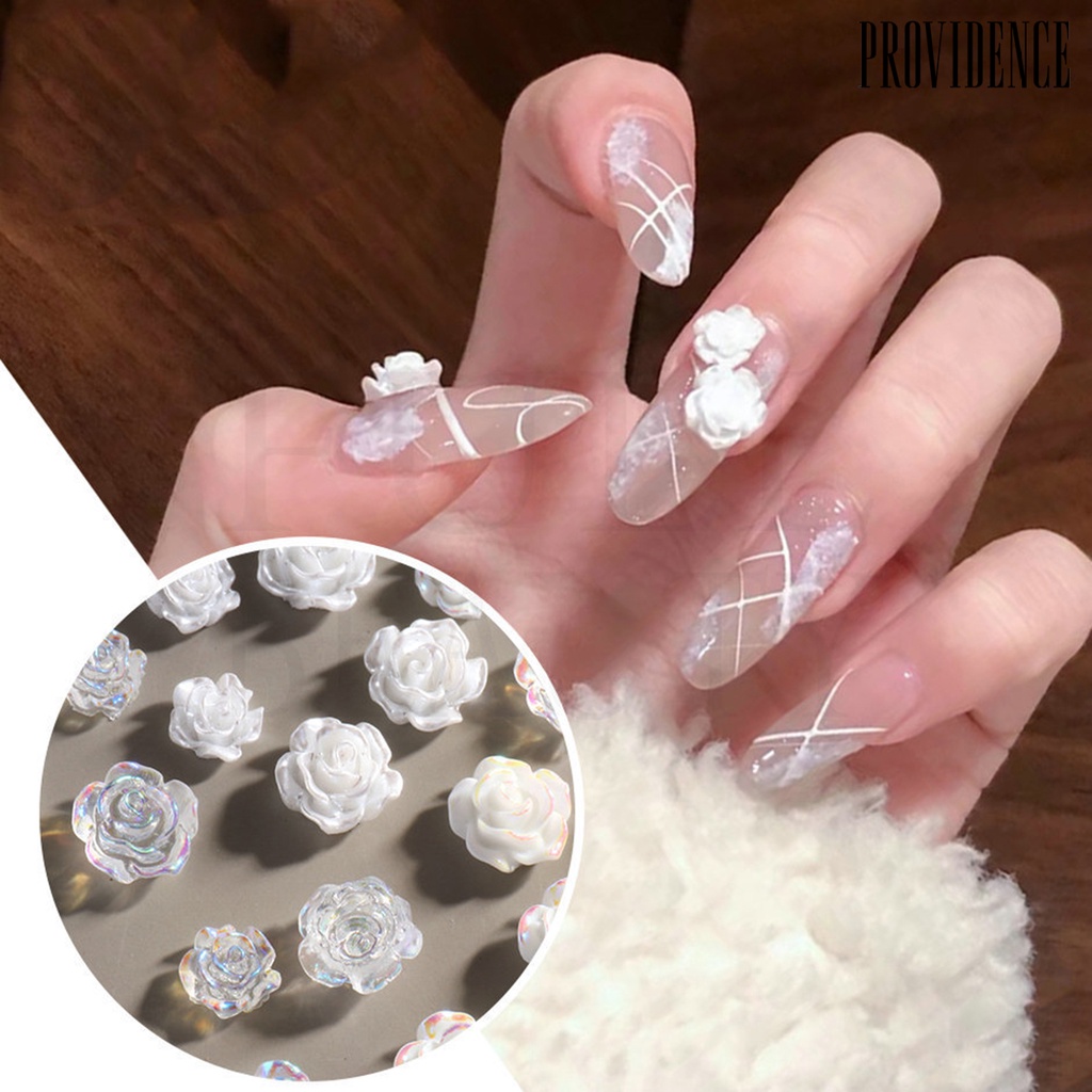 Providence Rantai Metal Kecil Ringan Desain Tulang Ular Hias Berlian Imitasi Untuk Nail Art DIY